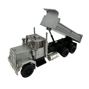 Herpa Plastic Die Cast Model Silver GMC Dump Truck Hong Kong